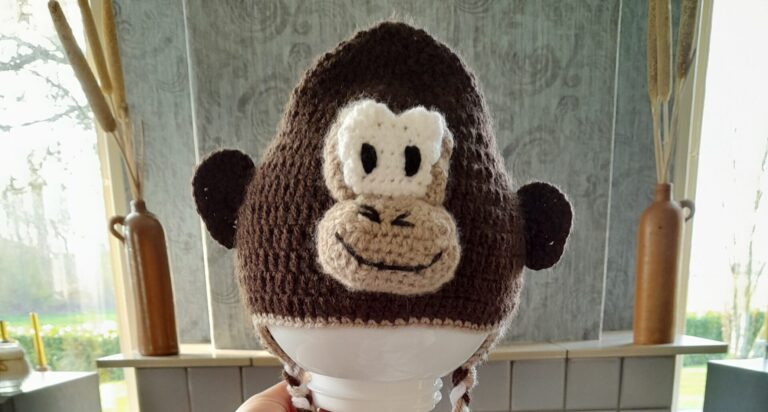 Haakpatronen: Gorillamuts