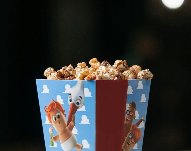A Container Full of Popcorn