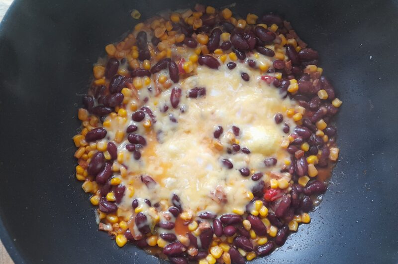 Recept voor bonenschotel met ei