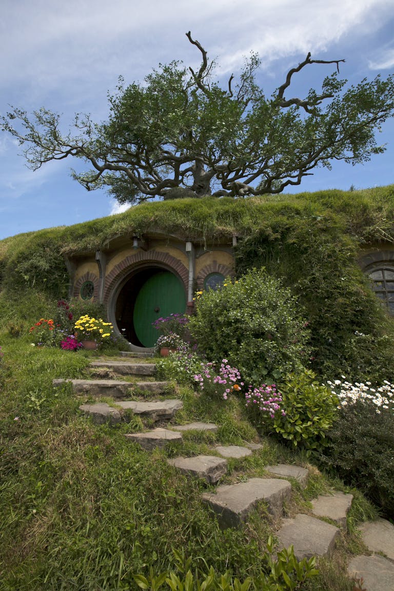 Entrance to the Bag End in Hobbiton