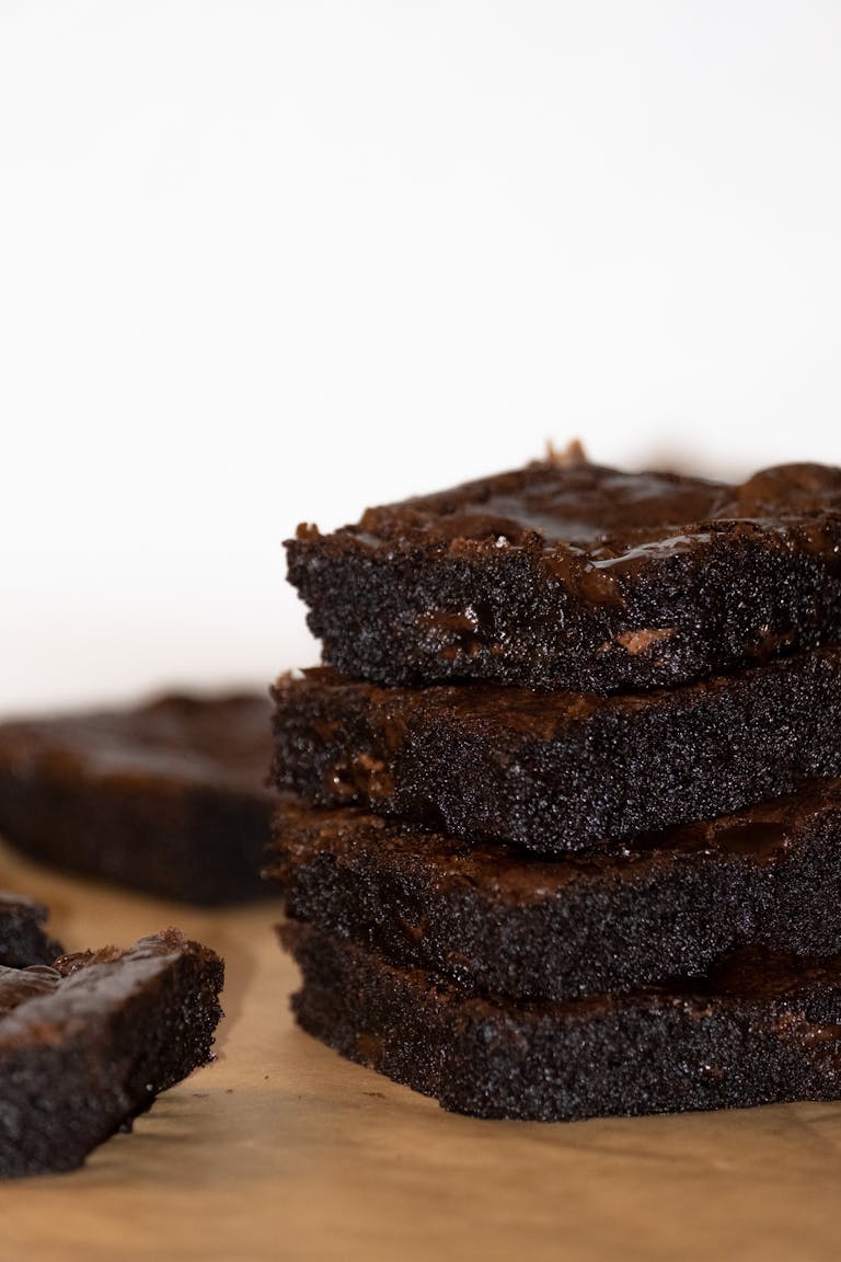 Close-up of a Chocolate Cake